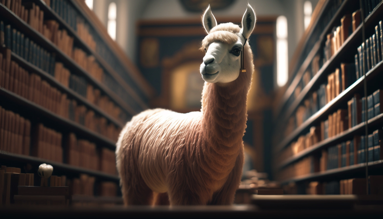 A Llama in the Library